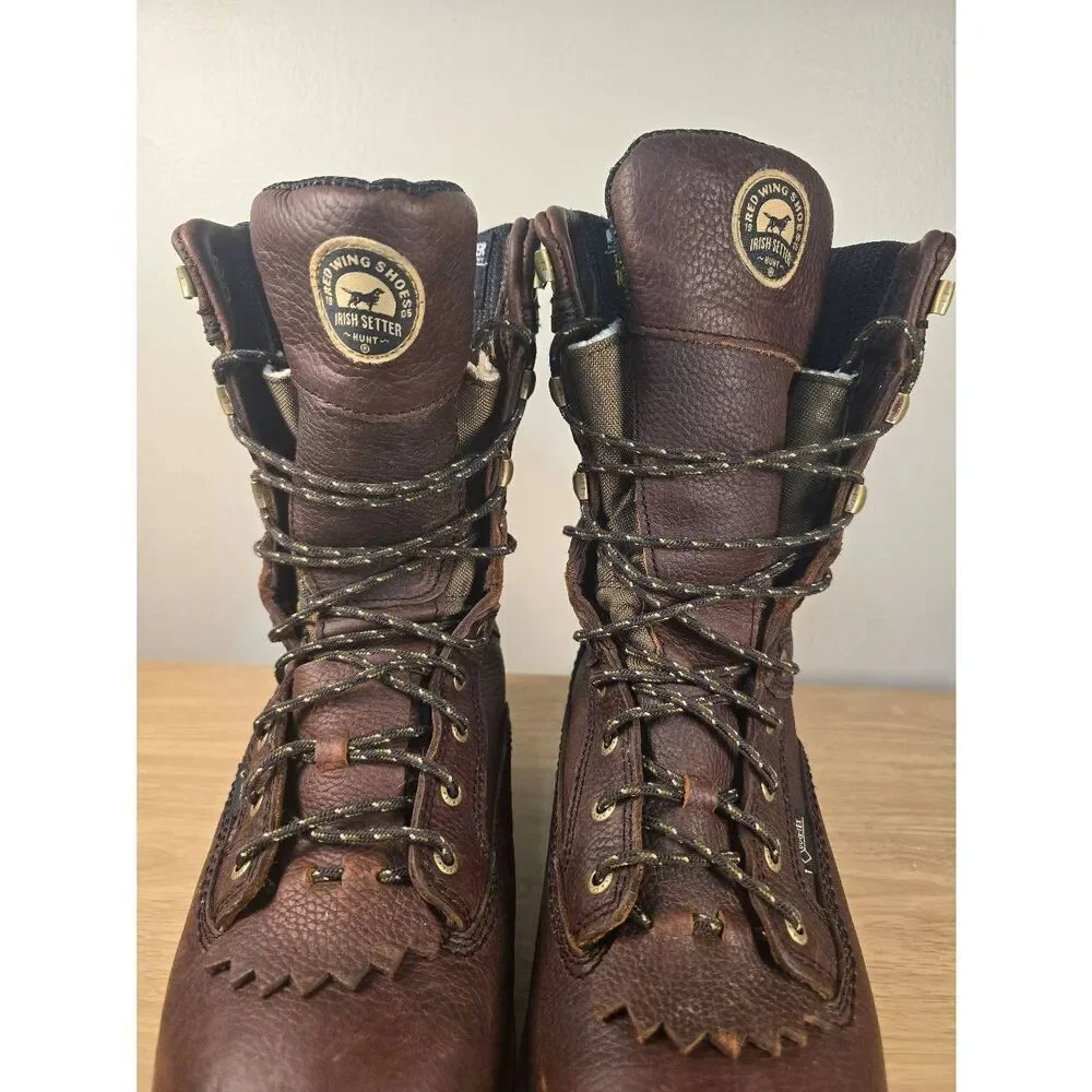 Irish Setter Hunt Elk Tracker Boot 860 1000 Grams Insulation Brown Men’s Size 9